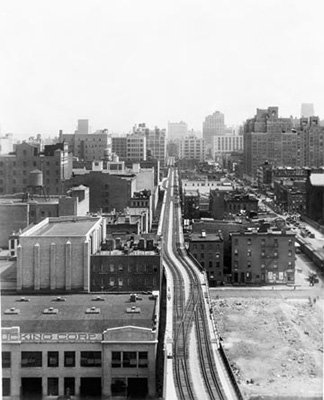 1930's aerial view